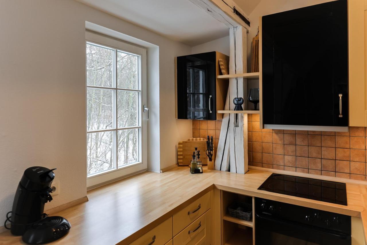 Bohnapartments Steigerwald - Natur In Der Stadt - Vollausstattung - Wlan - Gratis Parkplaetze Erfurt Dış mekan fotoğraf