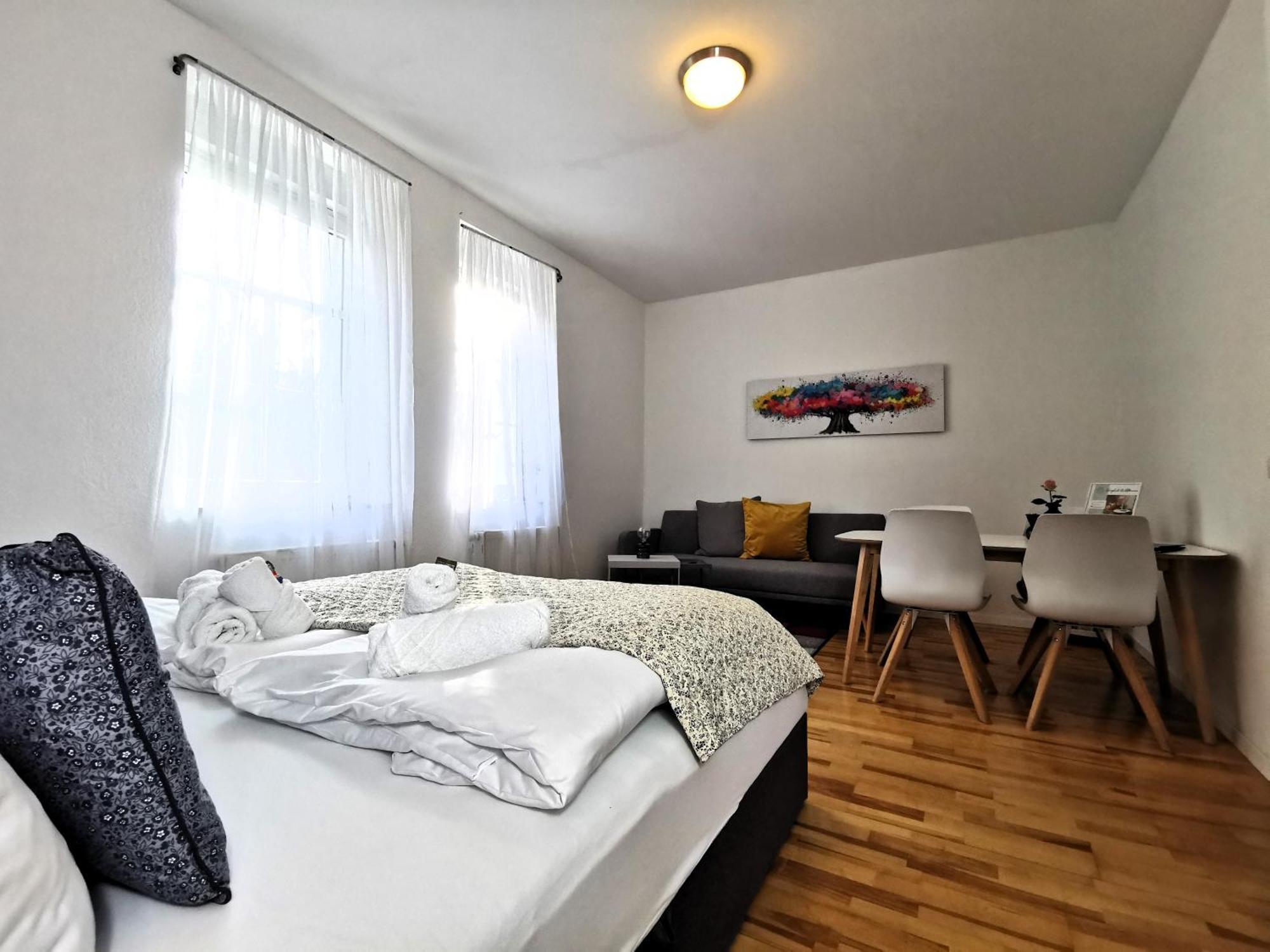 Bohnapartments Steigerwald - Natur In Der Stadt - Vollausstattung - Wlan - Gratis Parkplaetze Erfurt Dış mekan fotoğraf